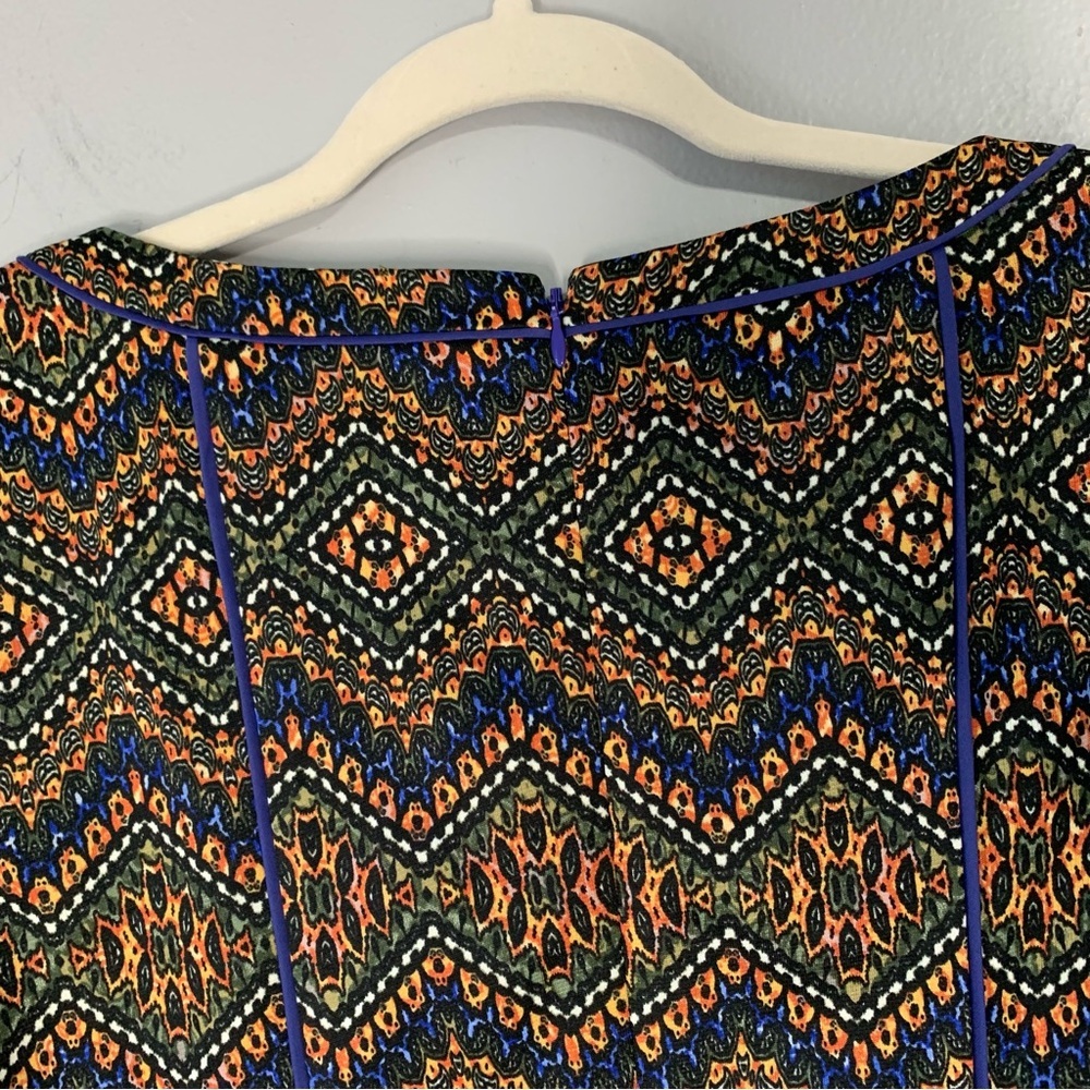 Marc New York/Andrew Marc Multi Color Chevron Shi… - image 6